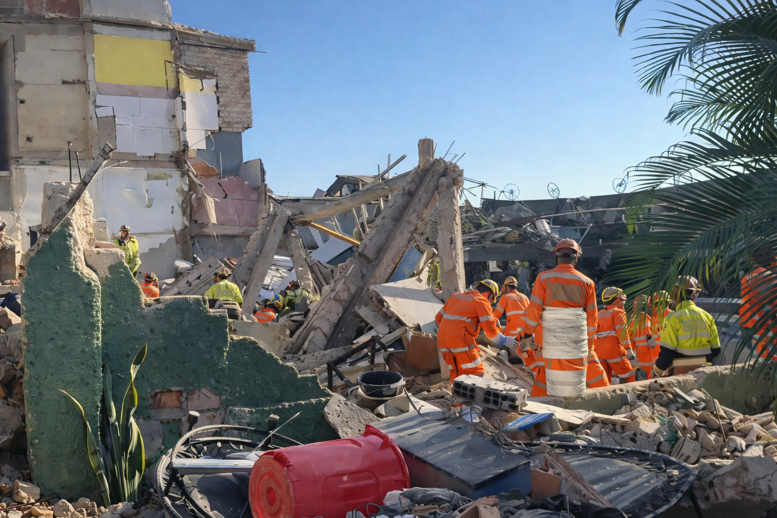 Desabamento em lar de idosos em Belo Horizonte deixa mortos e mobiliza equipes de resgate.