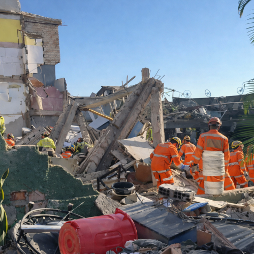 Desabamento em lar de idosos em Belo Horizonte deixa mortos e mobiliza equipes de resgate.