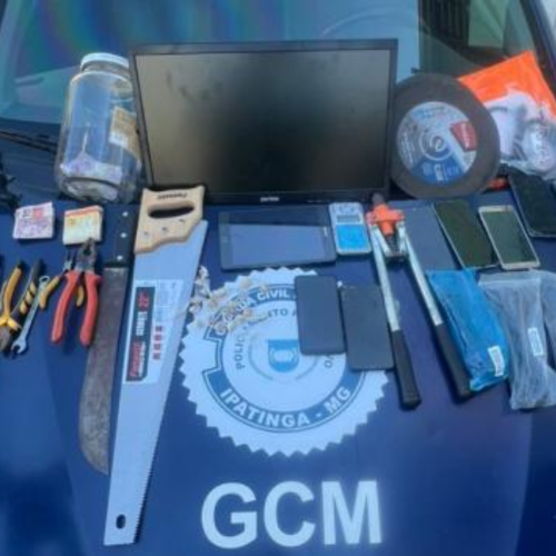 Presos dois acusados de tráfico de drogas e receptação próximo ao Pontilhão de Ferro, no Centro de Ipatinga