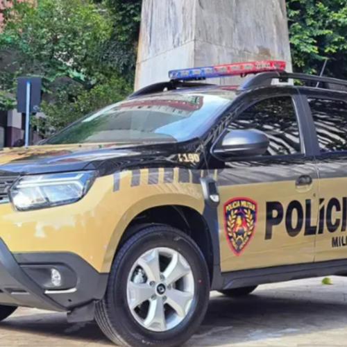 Homem é atingido com tiro na perna ao agredir familiares e PMs em Coronel Fabriciano