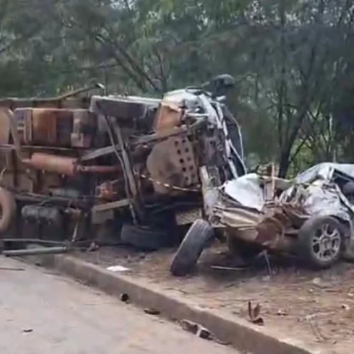 Grave acidente na BR-381 deixa um morto e três feridos no Vale do Aço